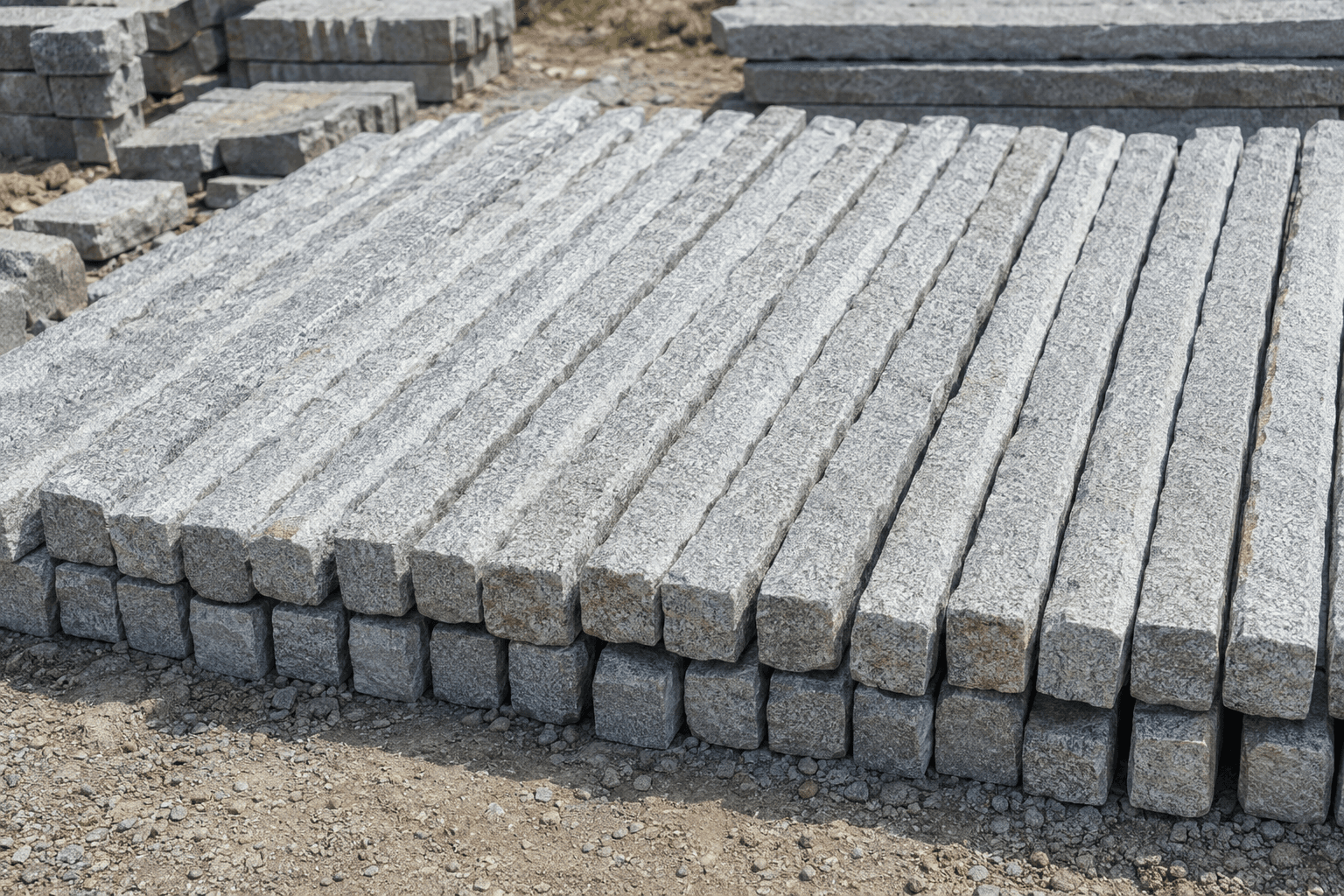 Fencing stones