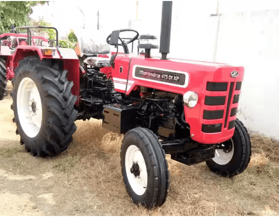 Tractor in a farm field